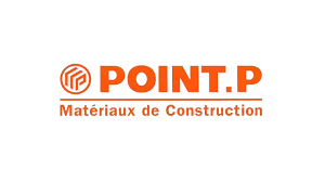 Logo orange de POINT.P.